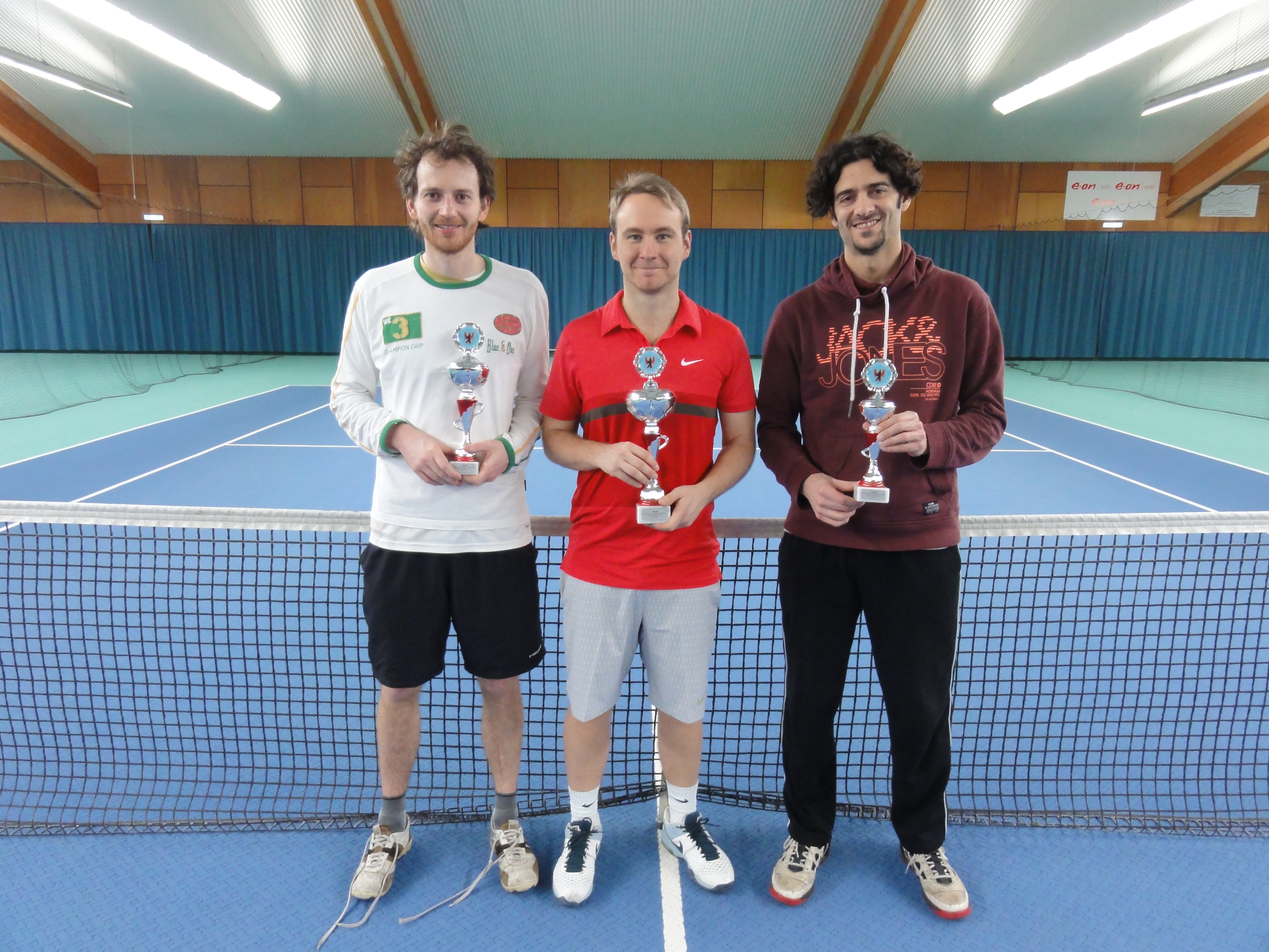 V.l.nr. (Foto): Christoph Schlick, Patrick Kabisch, Fernandez Bermudez